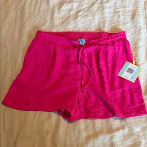CeCe Hot Pink Athletic Shorts